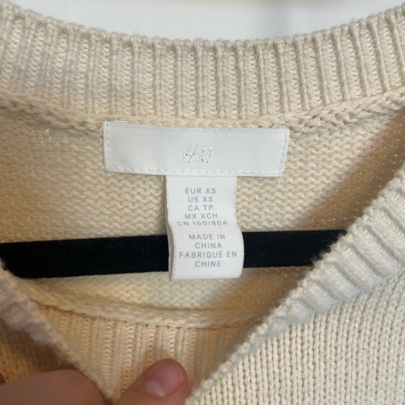 XS Beige Knit Dress - Picture 2 of 4